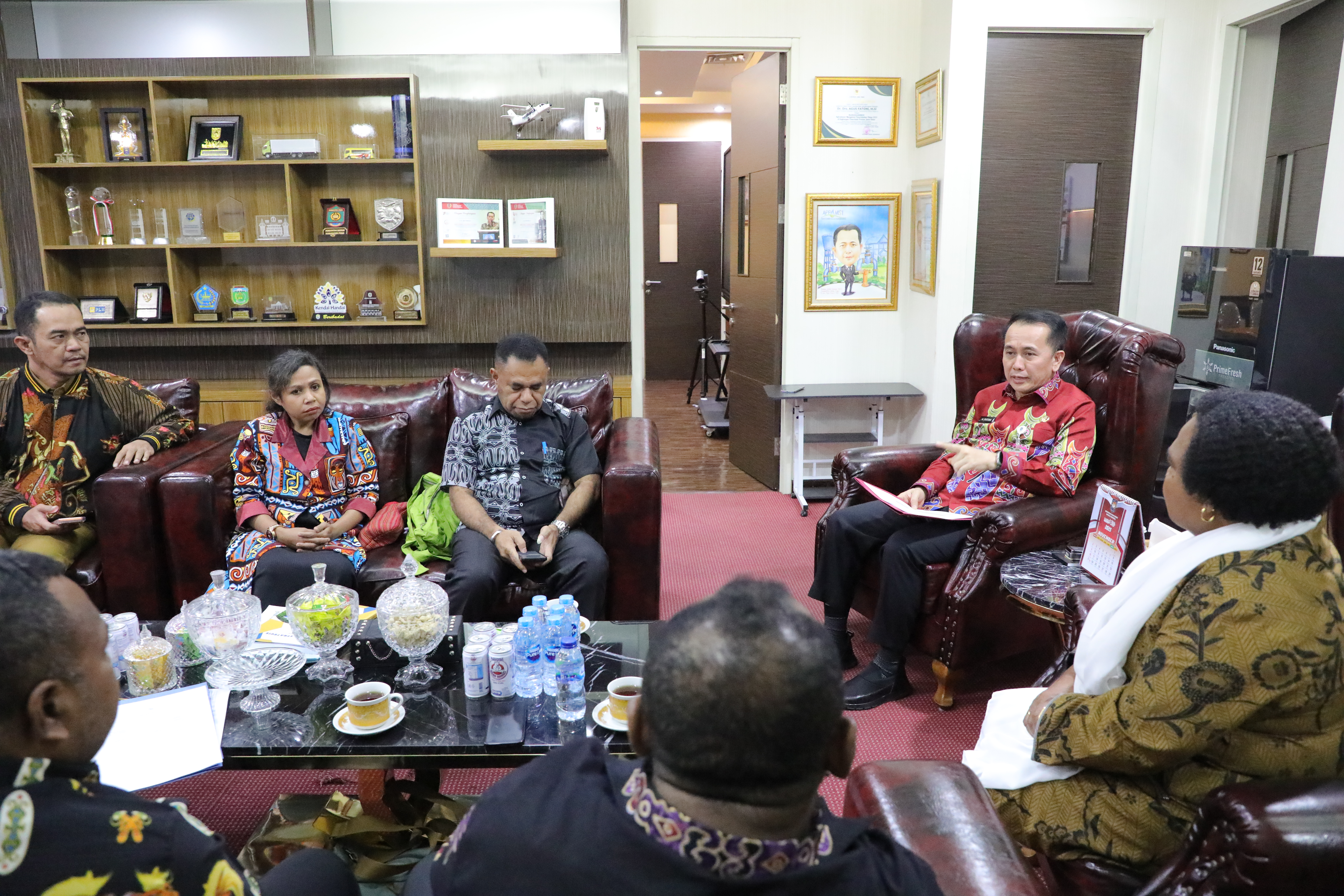 MRP berdiskusi bersama Dr. Drs. A. Fatoni, M.Si