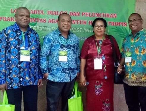 MRP bersama Enam tokoh Gereja Papua hadiri deklarasi lintas agama selamatkan hutan tropis