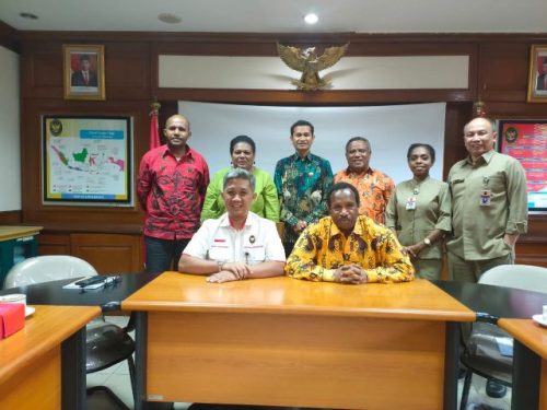 MRP bahas tiga agenda penting bersama Kemenkopolhukam di Jakarta