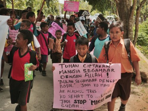 Pokja Perempuan MRP desak Pemkot Jayapura tegas tutup tempat penjualan Minol