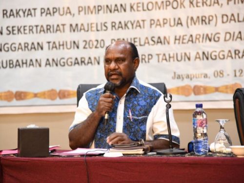 MRP: calon bupati dan calon wakil bupati harus orang asli Papua