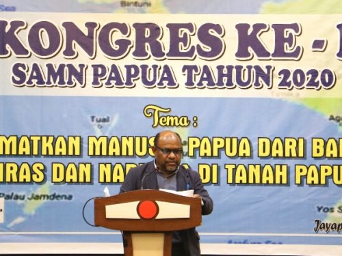 Kongres I SAMN Papua, MRP Ajak Semua Orang Papua Bersatu Lawan Miras