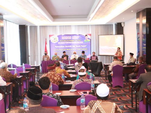 MRP Bersama Pimpinan Lintas Agama dan Polresta kota Jayapura Bahas Kamtibmas Jelang Nataru