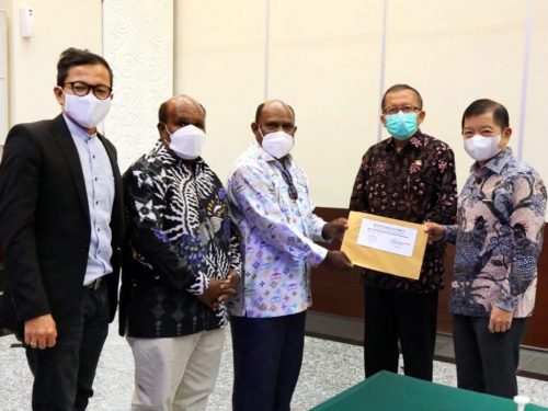 Temui Menteri PPN/Bappenas, MRP Minta DOB Papua Ditunda