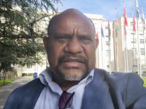Ketua Majelis Rakyat Papua Memberikan Klarifikasi Terkait Video Singkat Dirinya di Genewa